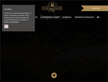 Tablet Screenshot of eisenacherhof.de